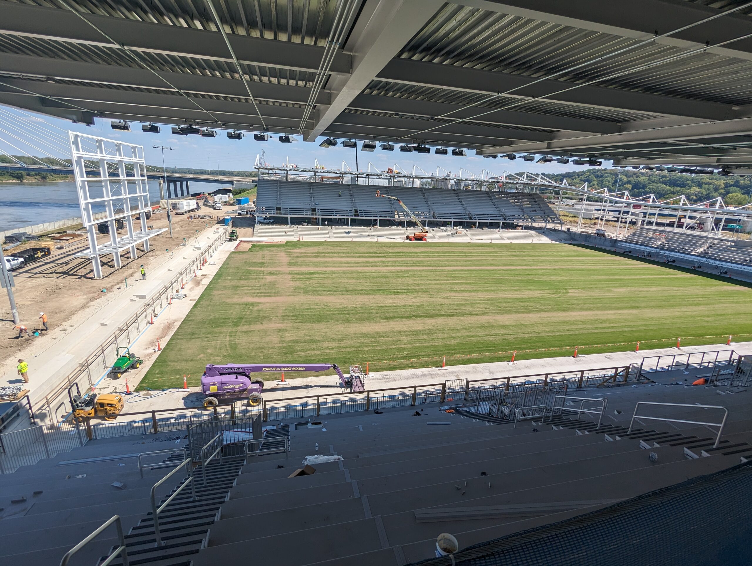 special inspection services performed at CPKC stadium, under construction